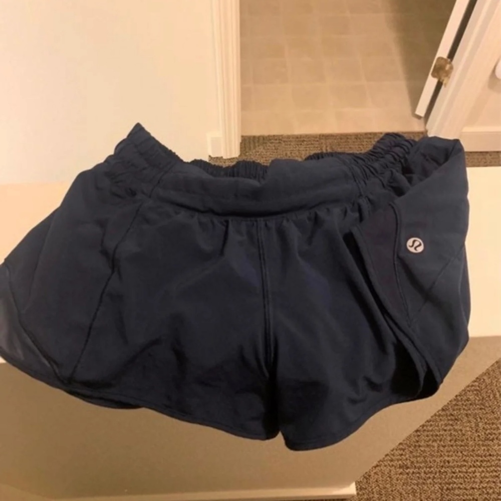 Lululemon blue navy shorts